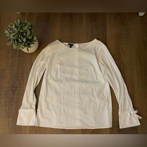 Talbots white blouse